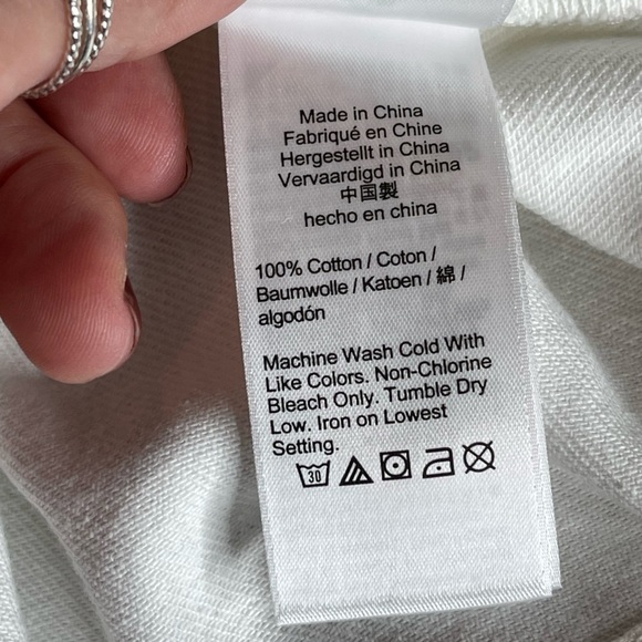 J. Crew Denim White Shift Dress Sleevless Basic summer pockets NWT size 22 - Picture 9 of 16